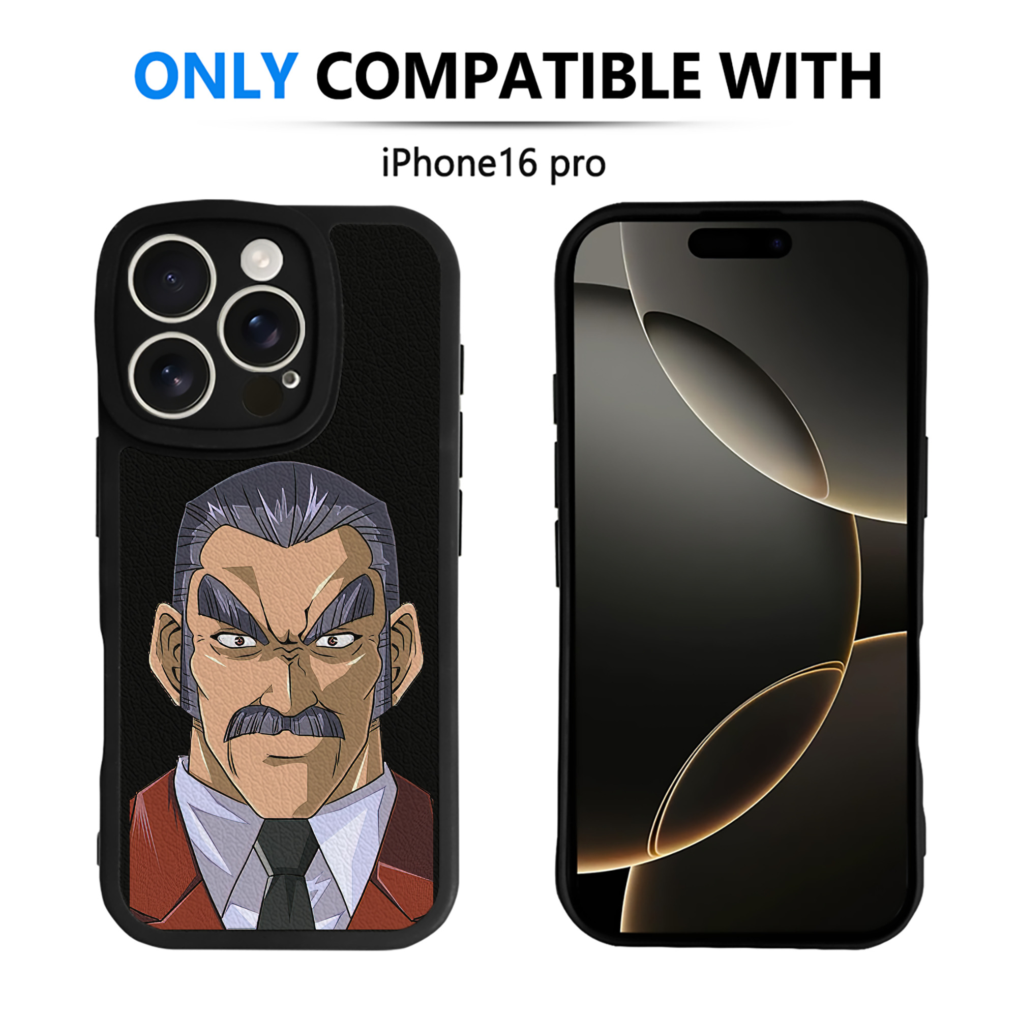 遊☆戯☆王 Yu-Gi-Oh! 【iPhone 16シリーズ対応】シリコンスマホケース（レザー調） 材質：シリコン